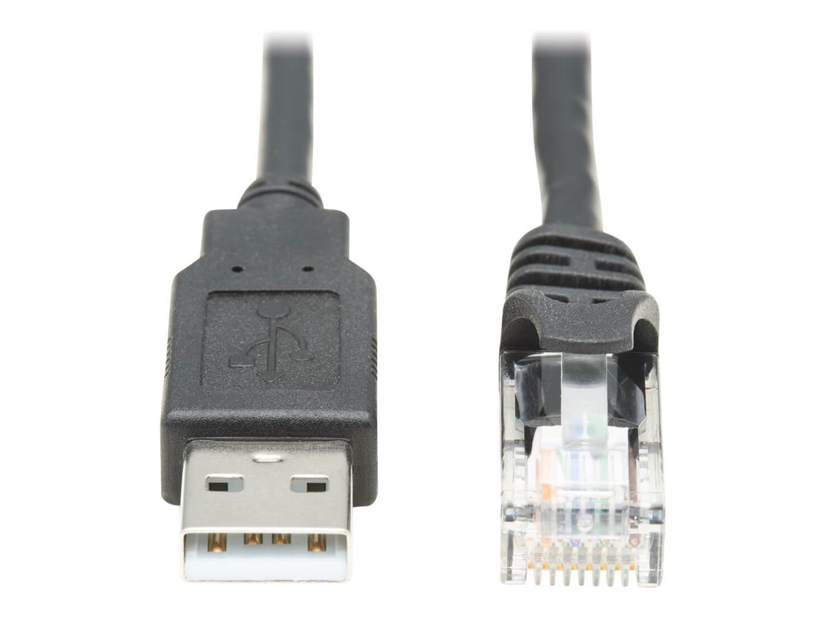 Eaton Tripp Lite Series USB to RJ45 Rollover Console Cable (M/M)