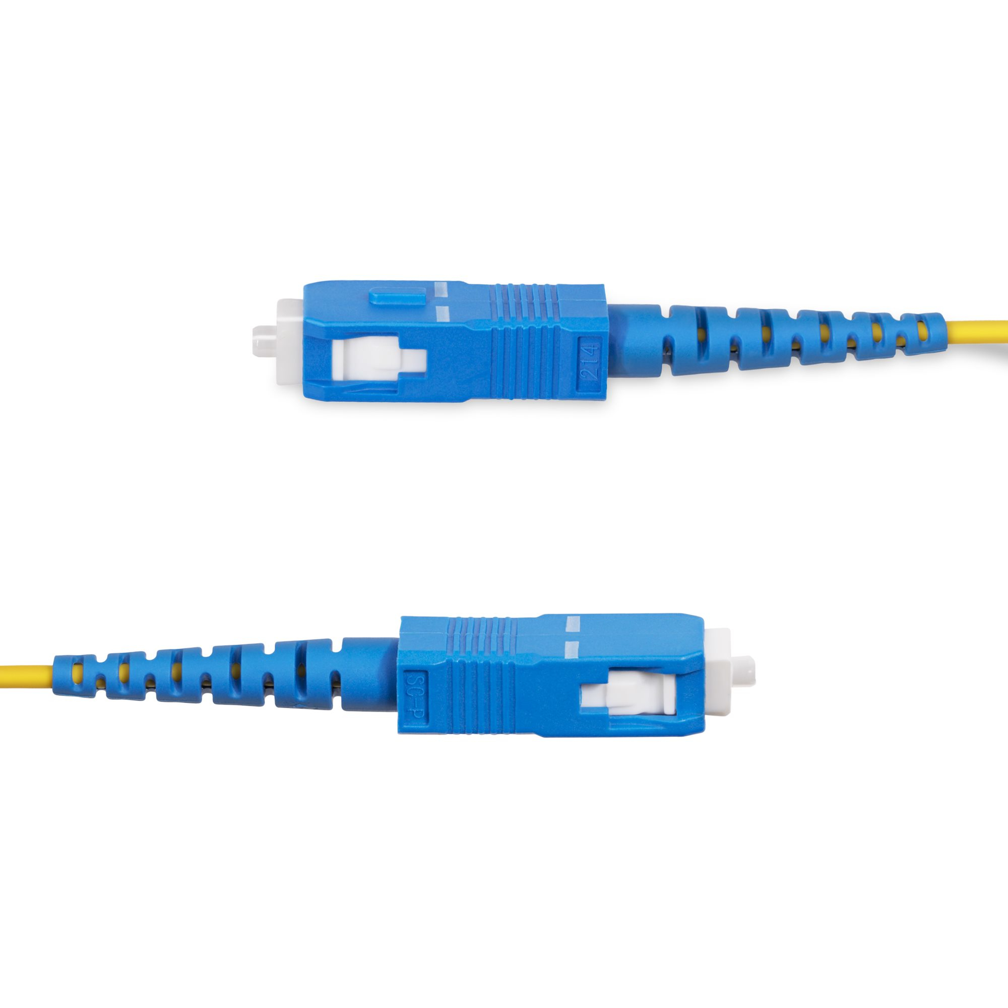StarTech.com Cble Fibre Optique de 100m Duplex Monomode SC  SC (UPC) OS2, 9/125m, 40G/100G, Cordon Fibre Optique, Insensible  la Courbure, Faible Perte dInsertion, Cordon Patch Fibre LSZH
