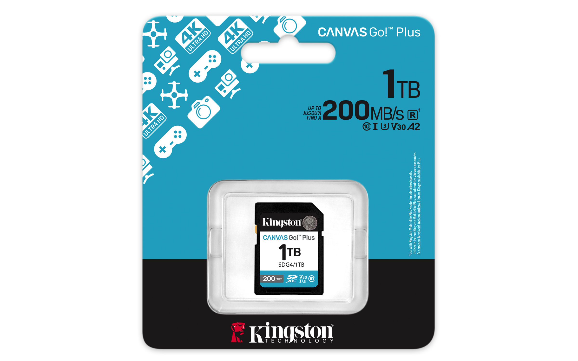 Kingston Canvas Go! Plus - Flash-Speicherkarte