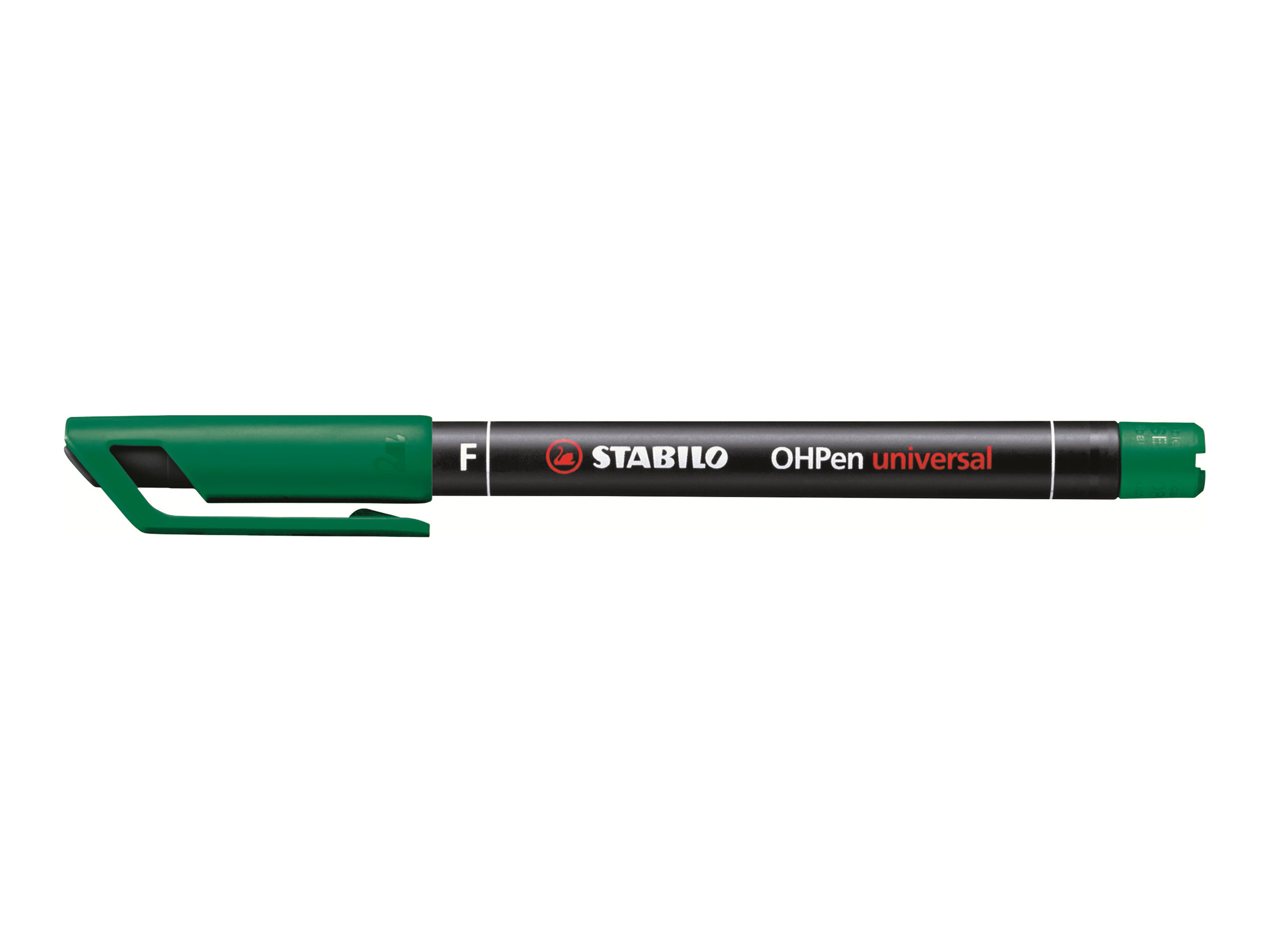 STABILO OHPen universal - Fineliner - permanent - f�r Overhead-Projektor-Folien - Schwarz, Rot, Blau, Gr�n - 0.7 mm - fein (Packung mit 4)