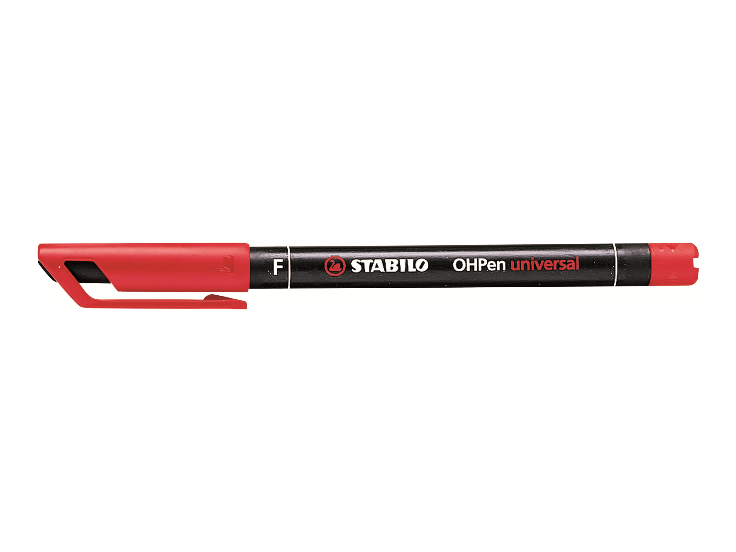 STABILO OHPen universal - Fineliner - permanent - f�r Overhead-Projektor-Folien - Schwarz, Rot, Blau, Gr�n - 0.7 mm - fein (Packung mit 4)