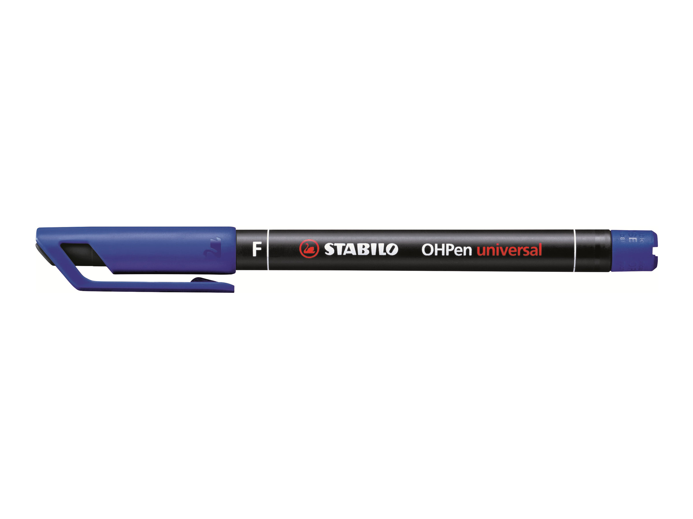 STABILO OHPen universal - Fineliner - permanent - f�r Overhead-Projektor-Folien - Schwarz, Rot, Blau, Gr�n - 0.7 mm - fein (Packung mit 4)