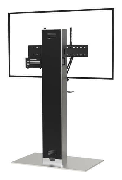 AXEOS XENON 2,29 m (90) Sol Noir, Acier inoxydable