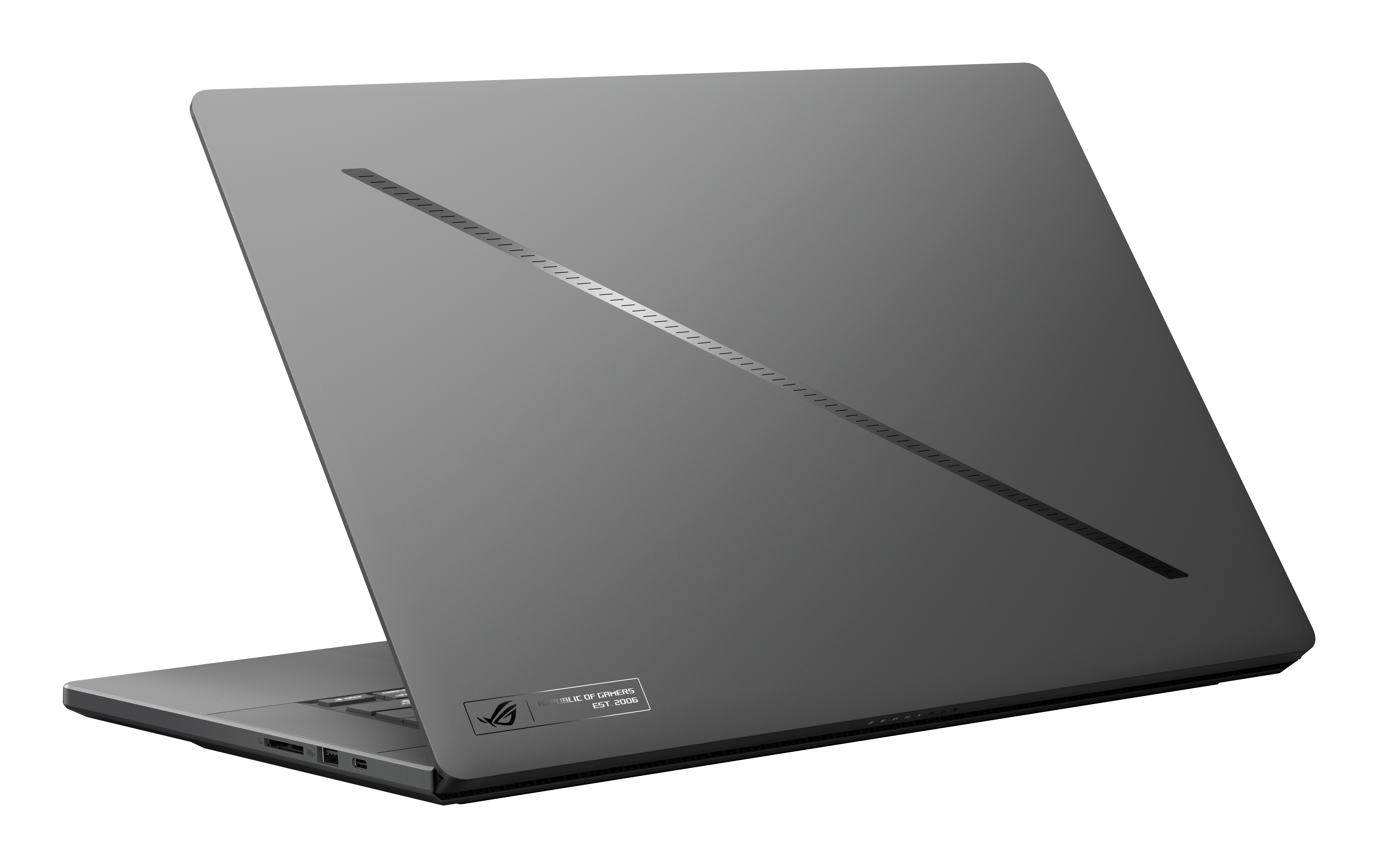 ASUS ROG Zephyrus G16 GA605KH-QR013W AMD Ryzen AI 7 350 Ordinateur portable 40,6 cm (16) WQXGA 16 Go LPDDR5x-SDRAM 1 To SSD NVIDIA GeForce RTX 5050 Wi-Fi 7 (802.11be) Windows 11 Home Allemand Gris