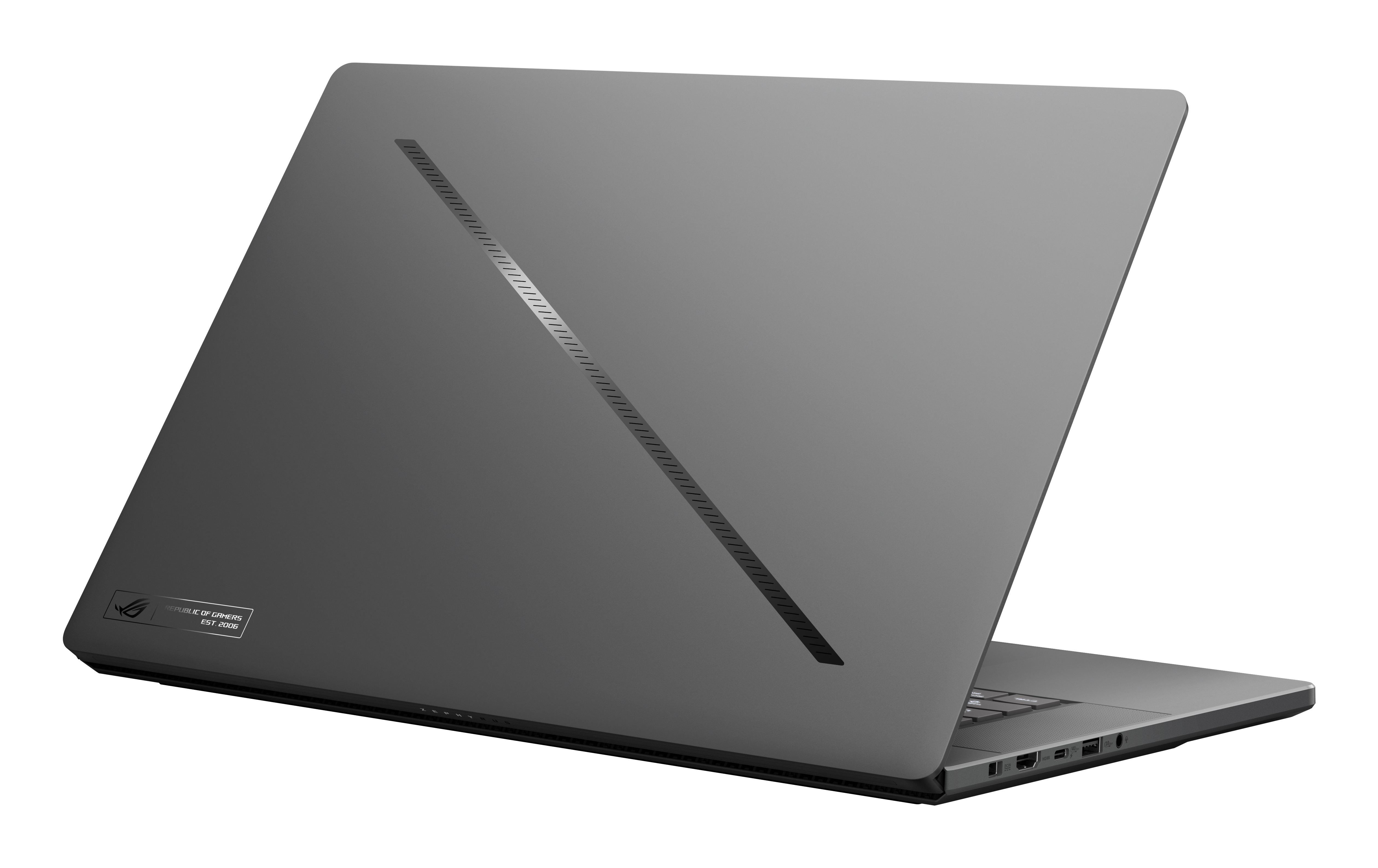 ASUS ROG Zephyrus G16 GA605KH-QR013W AMD Ryzen AI 7 350 Ordinateur portable 40,6 cm (16) WQXGA 16 Go LPDDR5x-SDRAM 1 To SSD NVIDIA GeForce RTX 5050 Wi-Fi 7 (802.11be) Windows 11 Home Allemand Gris