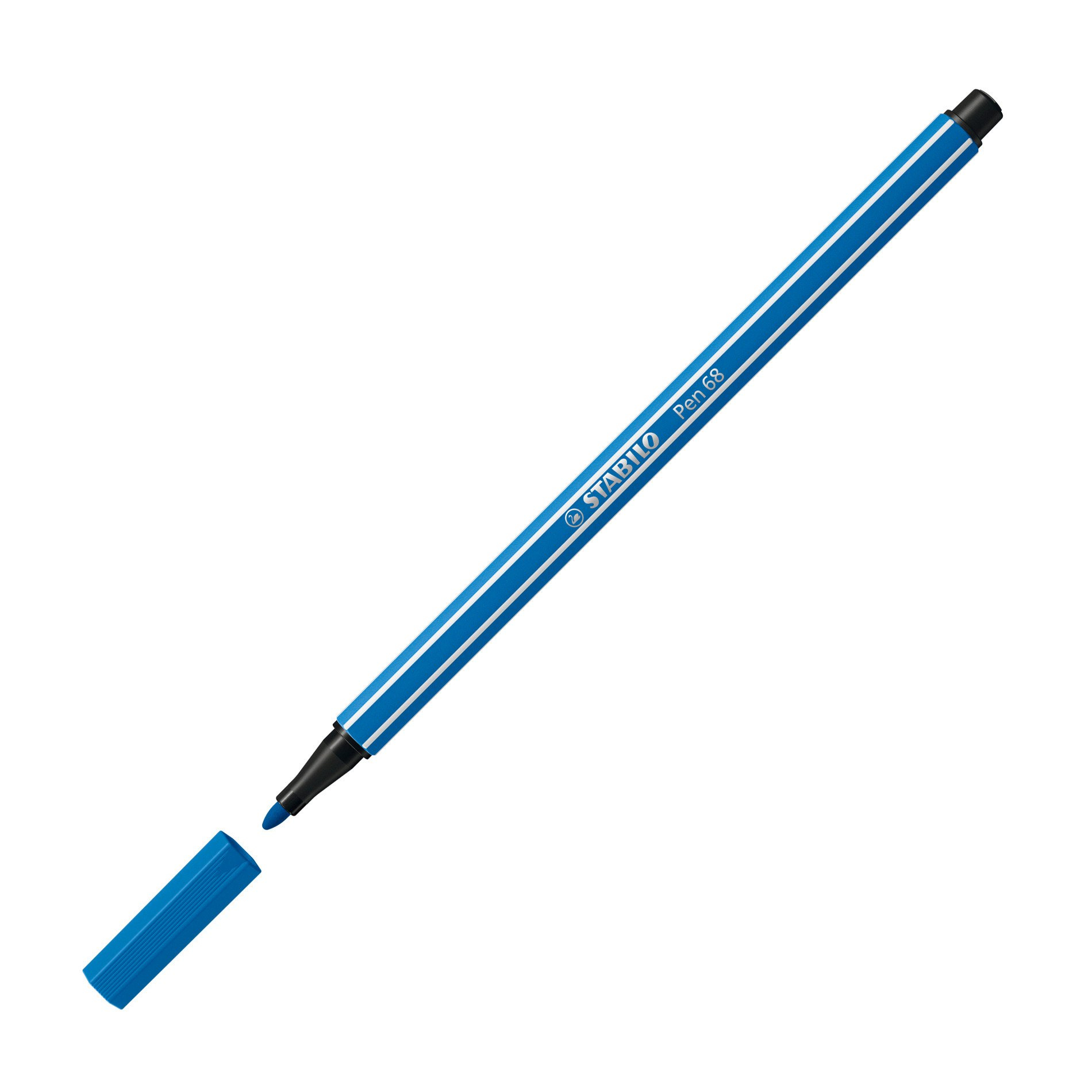 STABILO Pen 68 - Filzstift - Dunkelblau - wasserbasierte