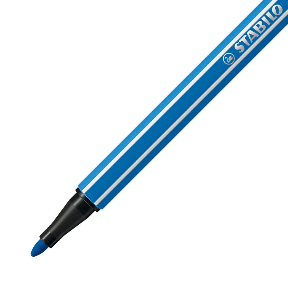 STABILO Pen 68 - Filzstift - Dunkelblau - wasserbasierte