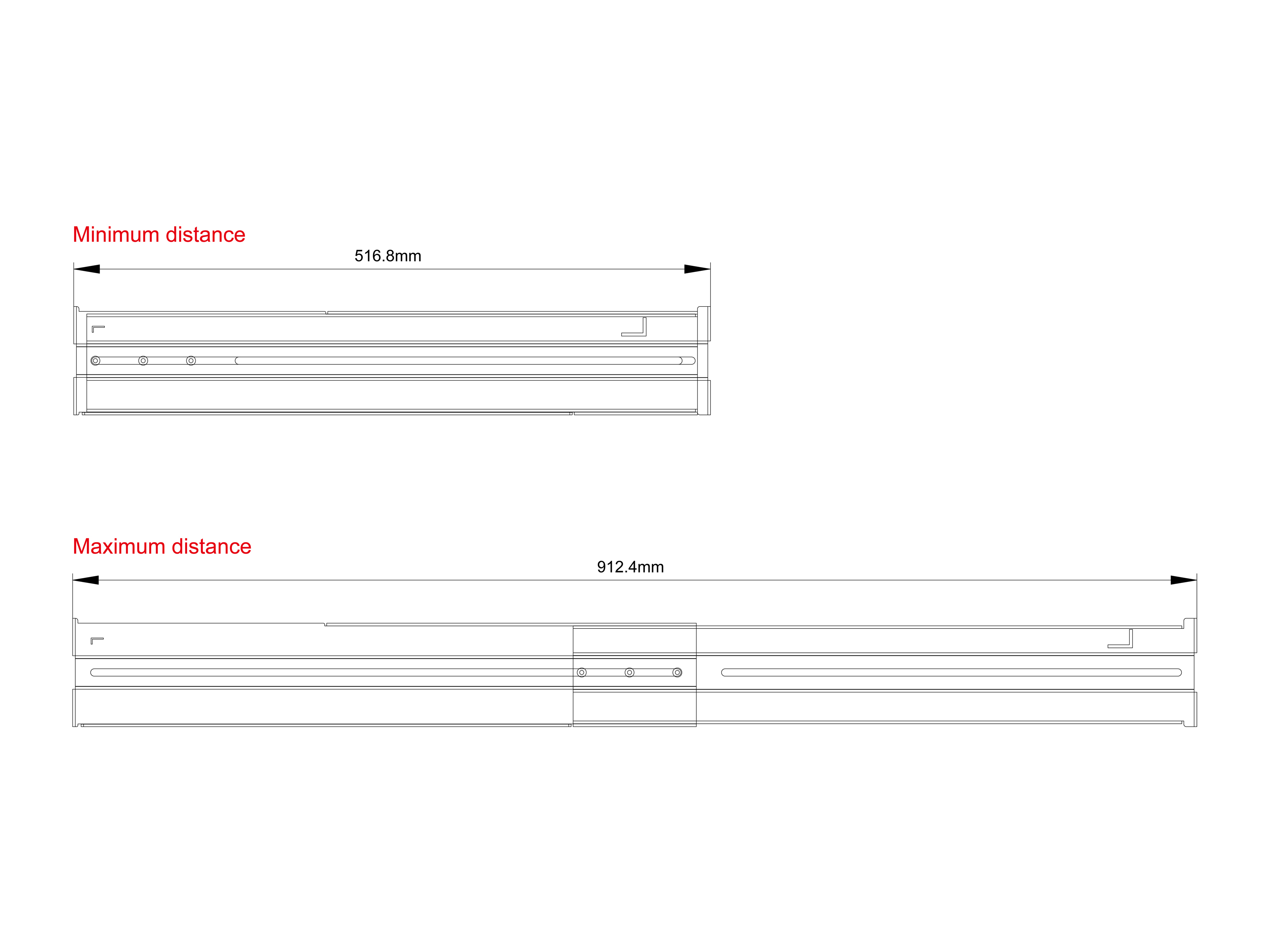 Conceptronic Rackmount Rail Kit 2U