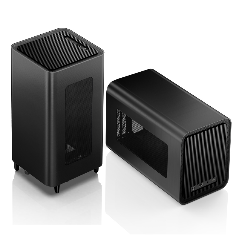 Jonsbo V11 BLACK | Jonsbo V11 Black Mini-ITX Gehäuse PCI-E 4.0 ...