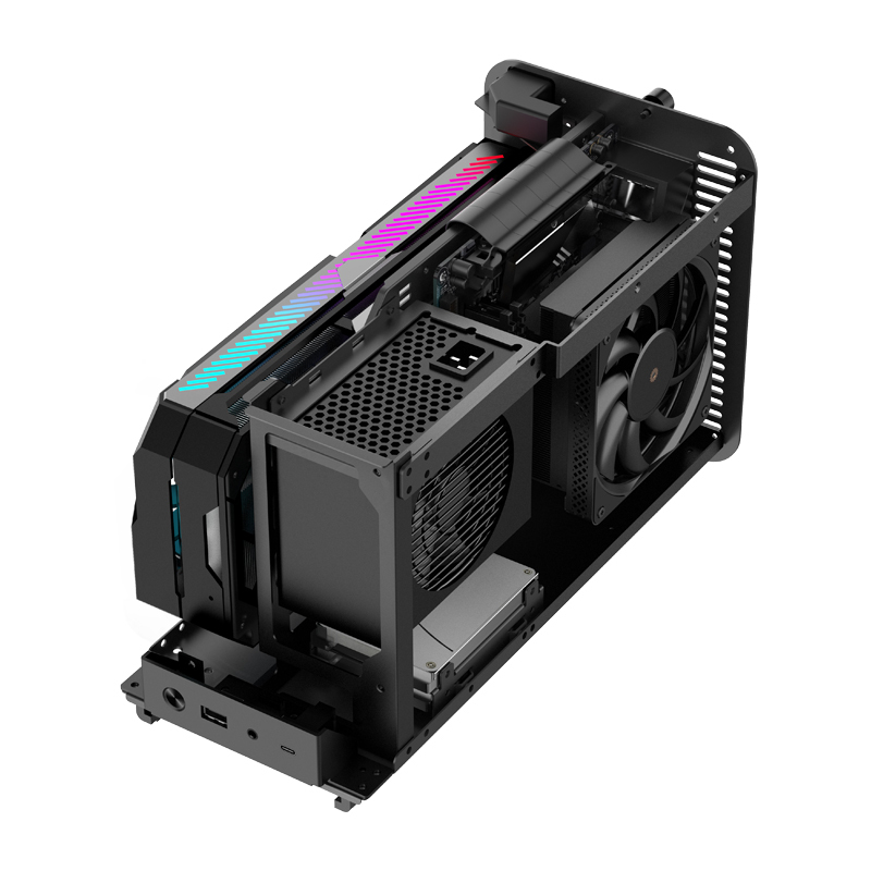 Jonsbo V11 BLACK | Jonsbo V11 Black Mini-ITX Gehäuse PCI-E 4.0 ...