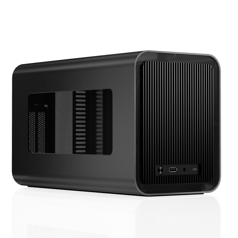 Jonsbo V11 BLACK | Jonsbo V11 Black Mini-ITX Gehäuse PCI-E 4.0 ...