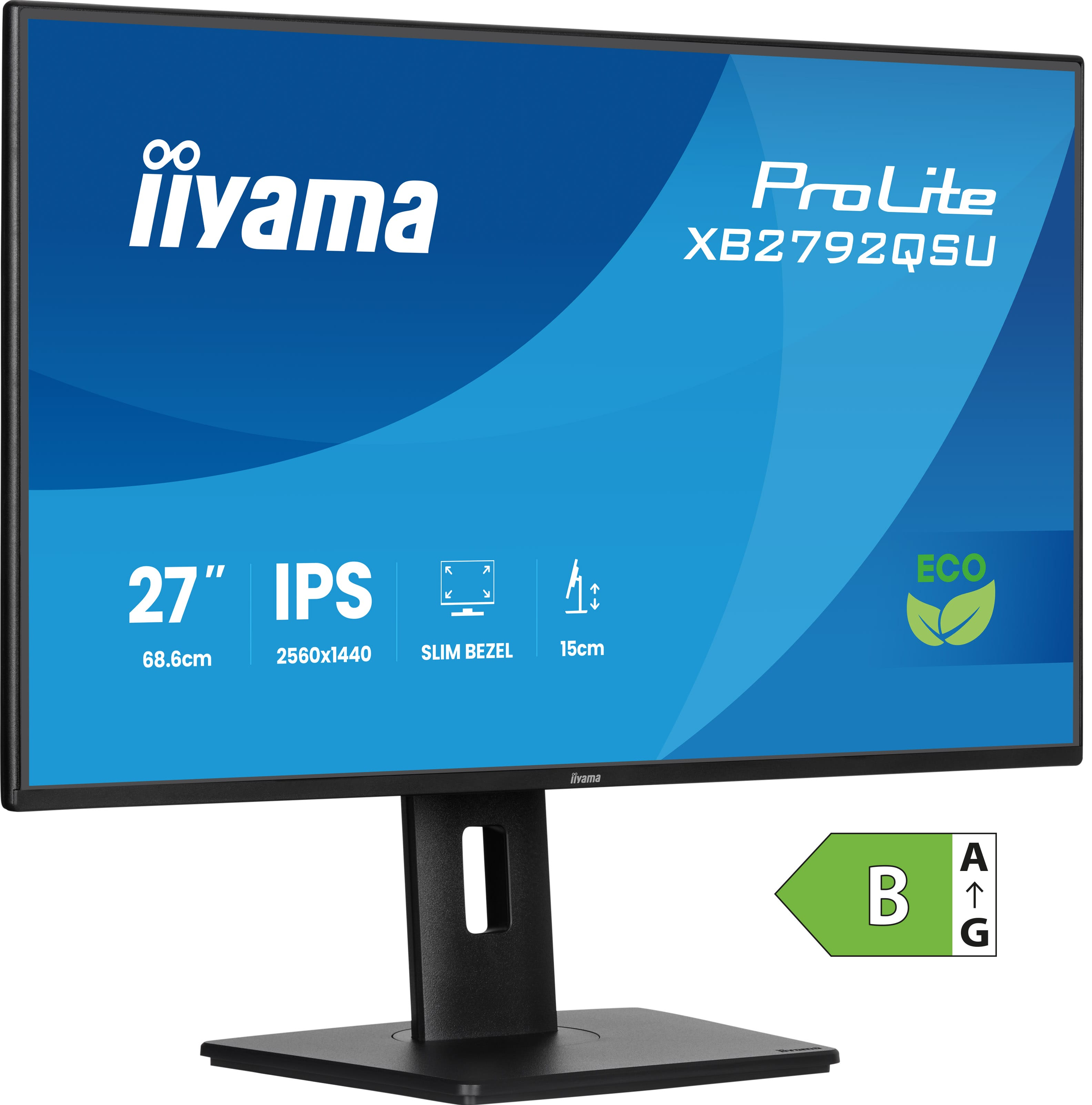 Iiyama ProLite XB2792QSU-B1 - LED-Monitor - 68.6 cm (27)