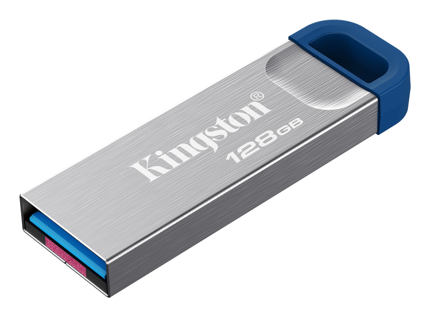 Kingston Technology DataTraveler 128 Go Kyson USB 3.2 Gen 1 en m�tal, jusqu� 220 Mo/s