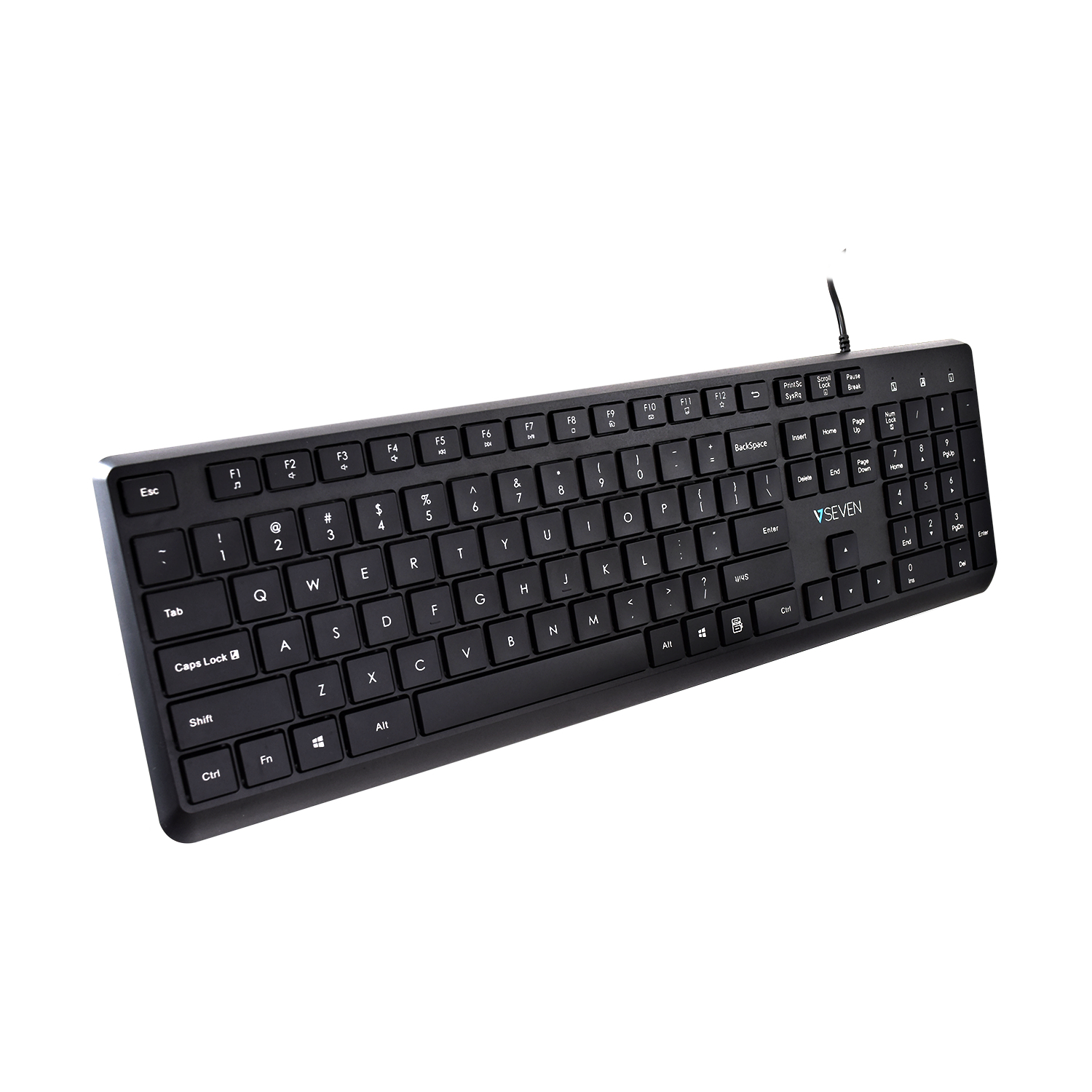 V7 USB PRO KEYBOARD MOUSE US - Tastatur - QWERTY