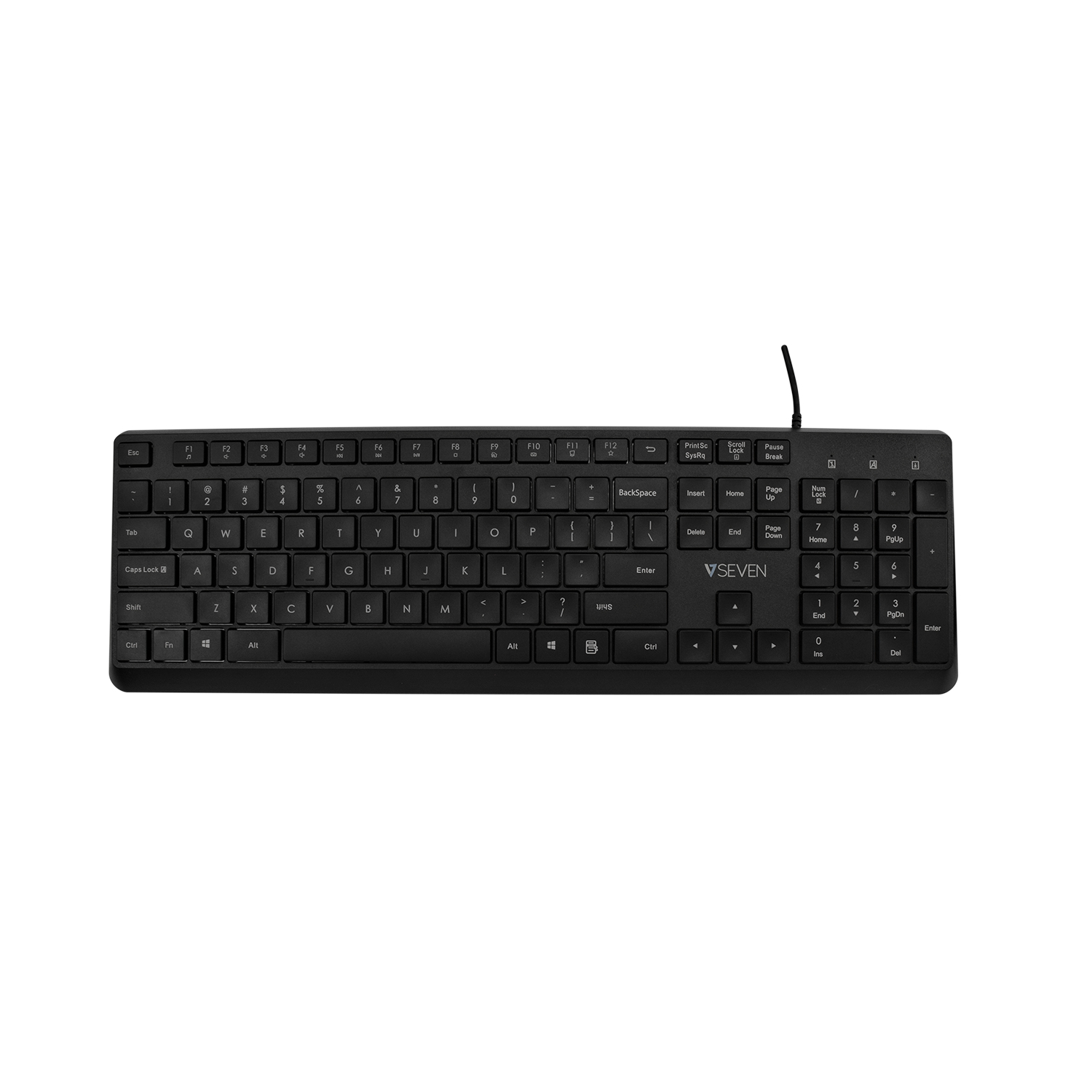 V7 USB PRO KEYBOARD MOUSE US - Tastatur - QWERTY