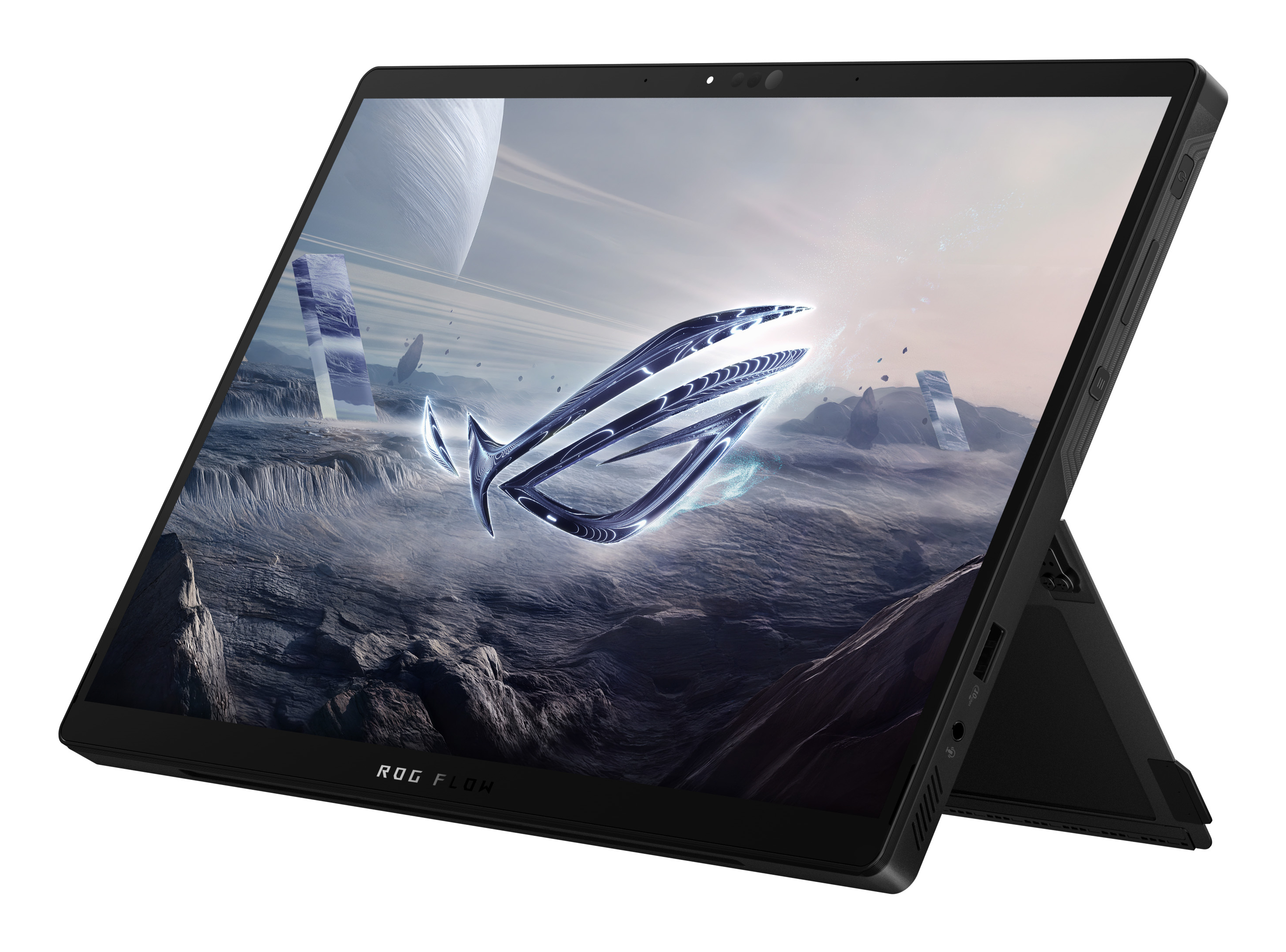 ASUS ROG Flow Z13 GZ302EA-RU074W AMD Ryzen AI Max+ 395 Computer portatile 34 cm (13.4) Touch screen WQXGA 32 GB LPDDR5x-SDRAM 1 TB SSD Wi-Fi 7 (802.11be) Windows 11 Home Tedesco Nero