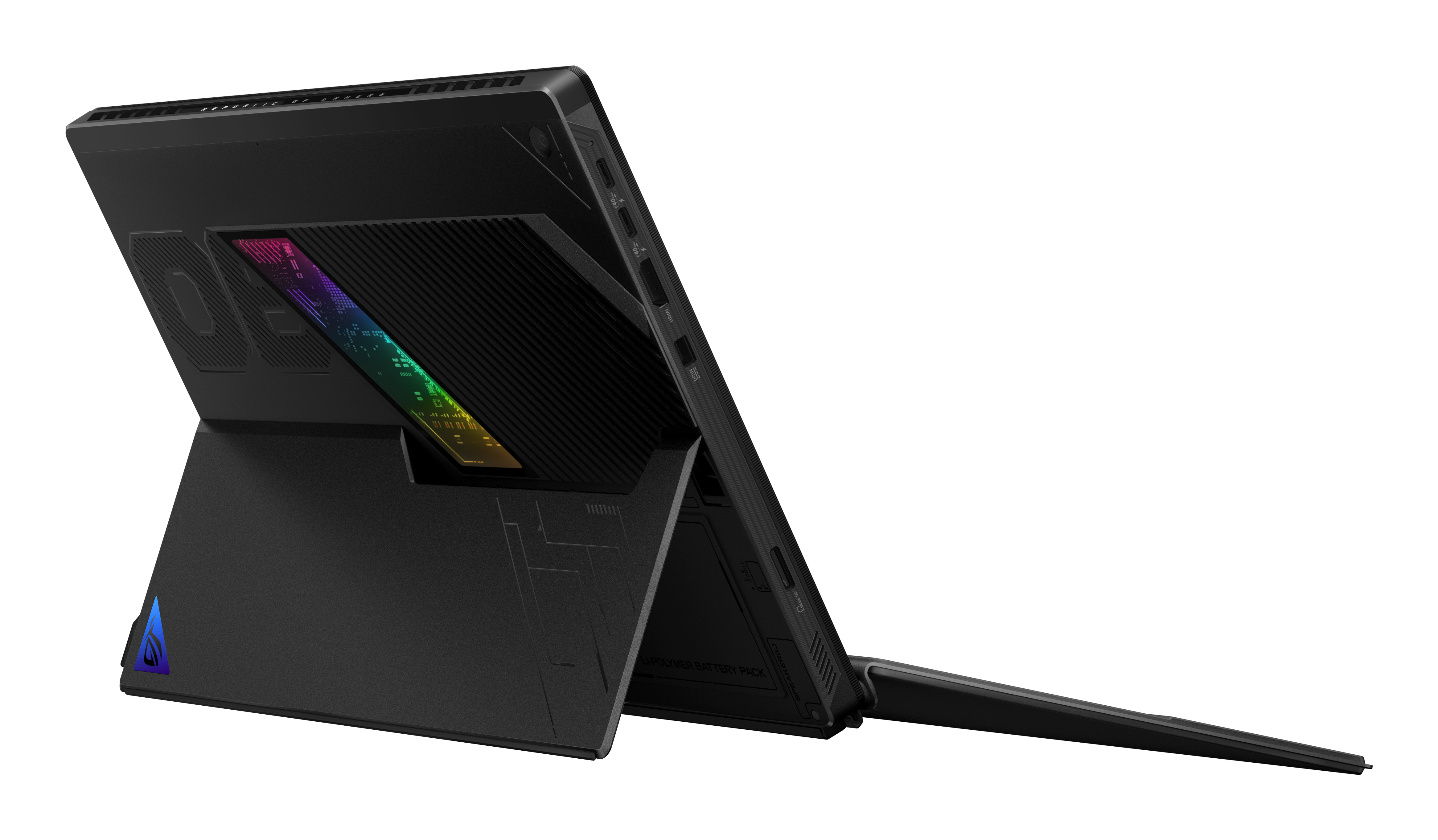 ASUS ROG Flow Z13 GZ302EA-RU074W AMD Ryzen AI Max+ 395 Computer portatile 34 cm (13.4) Touch screen WQXGA 32 GB LPDDR5x-SDRAM 1 TB SSD Wi-Fi 7 (802.11be) Windows 11 Home Tedesco Nero