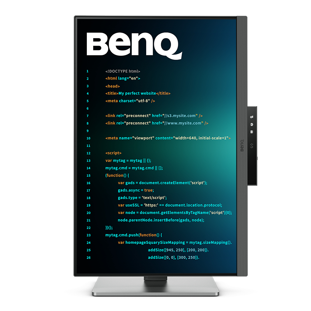 BenQ RD240Q Monitor PC 61,2 cm (24.1) 2560 x 1600 Pixel WQXGA LCD Nero
