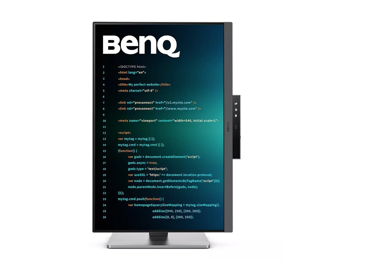 BenQ RD240Q Monitor PC 61,2 cm (24.1) 2560 x 1600 Pixel WQXGA LCD Nero