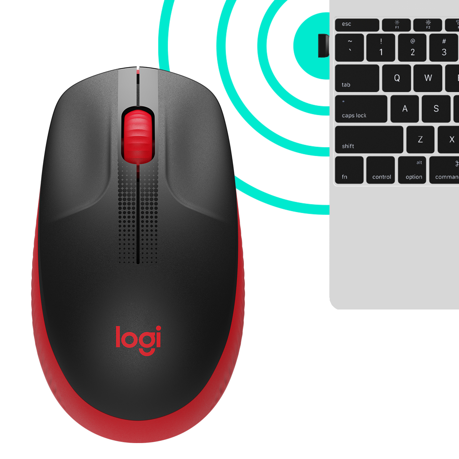 Logitech 910-005908  Logitech M190 Full-size wireless mouse