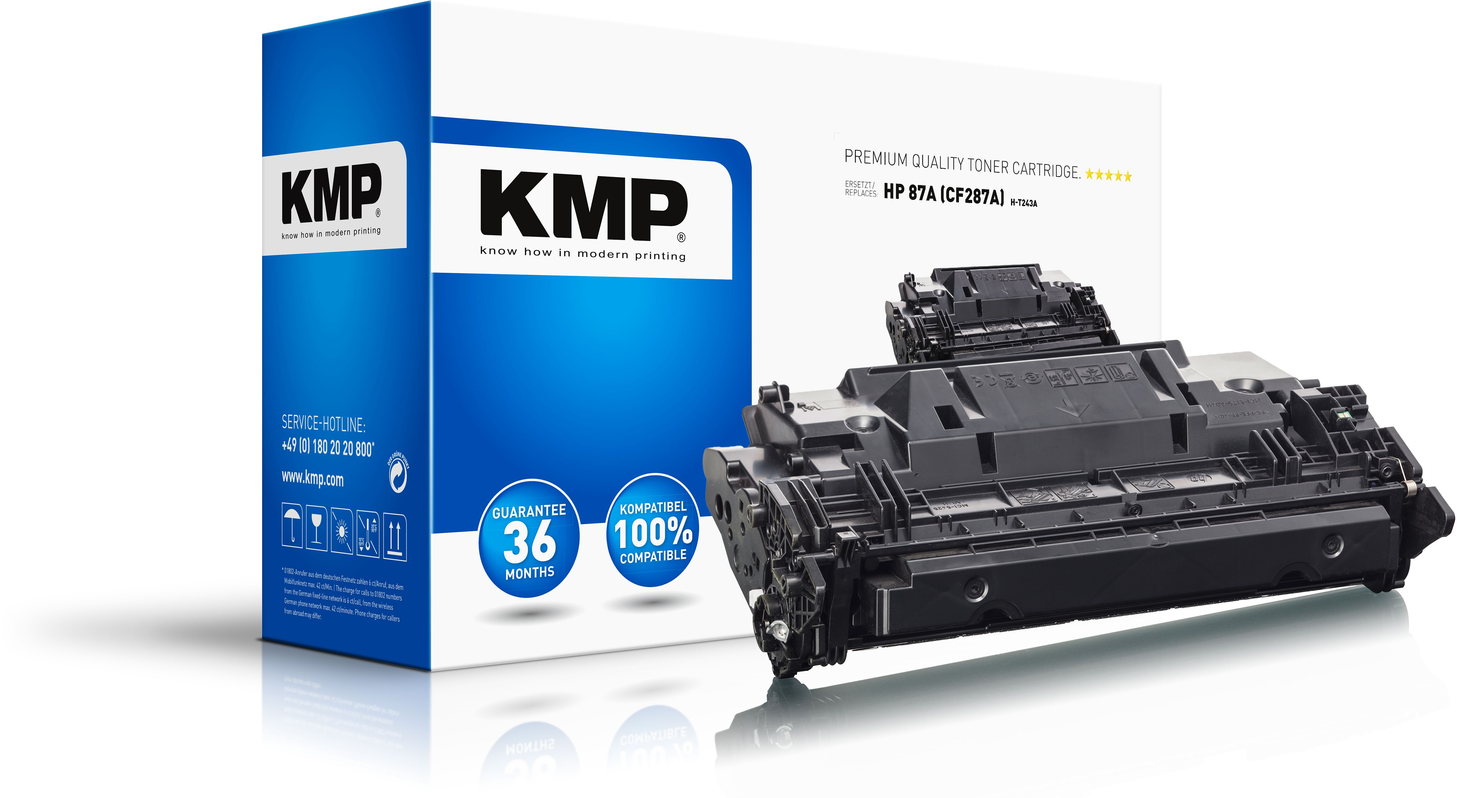 KMP H-T243A cartucho de t�ner 1 pieza(s) Compatible Negro