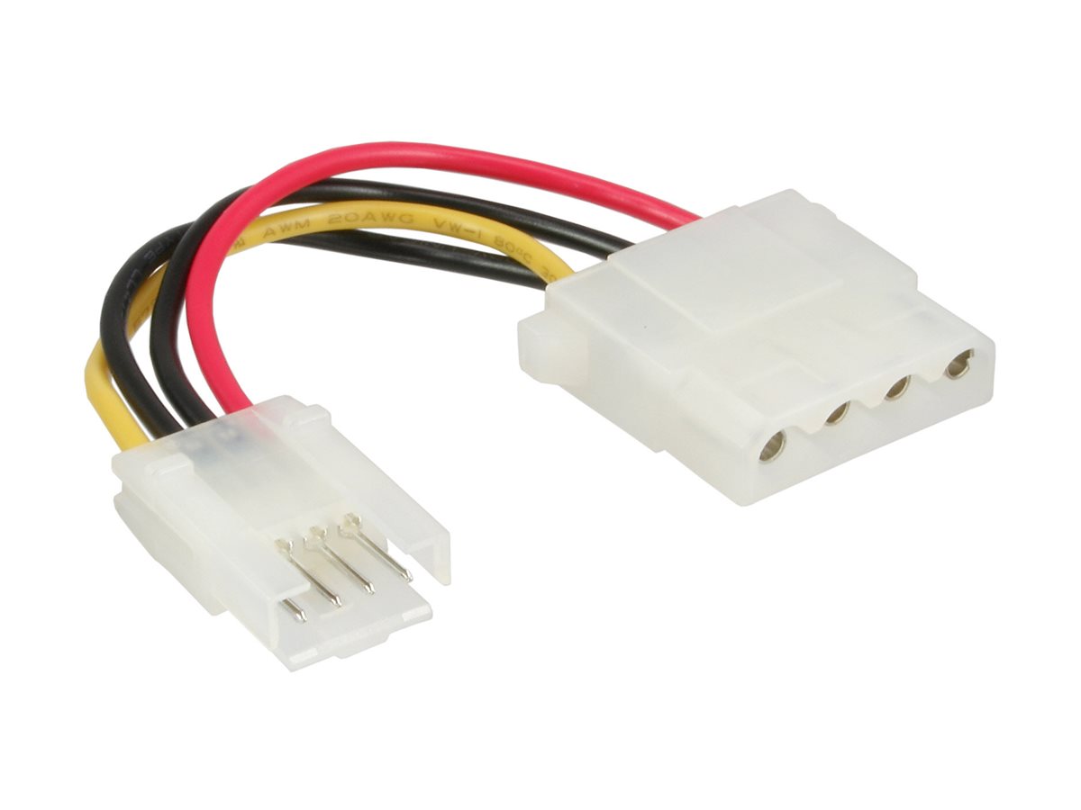 InLine 3.5 Floppy - 5.25 Molex 4-Pin 0,06 m