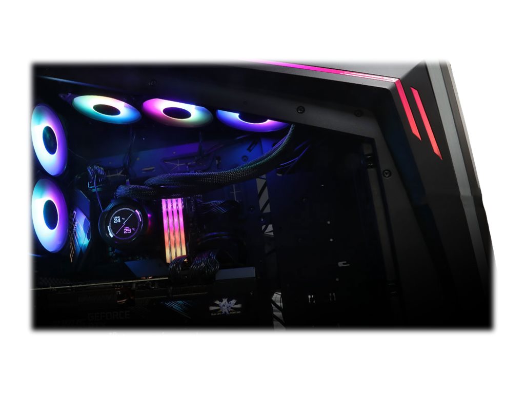 Gigabyte AORUS WATERFORCE X 240 computer cooling system Processor All-in-one liquid cooler 12 cm Black
