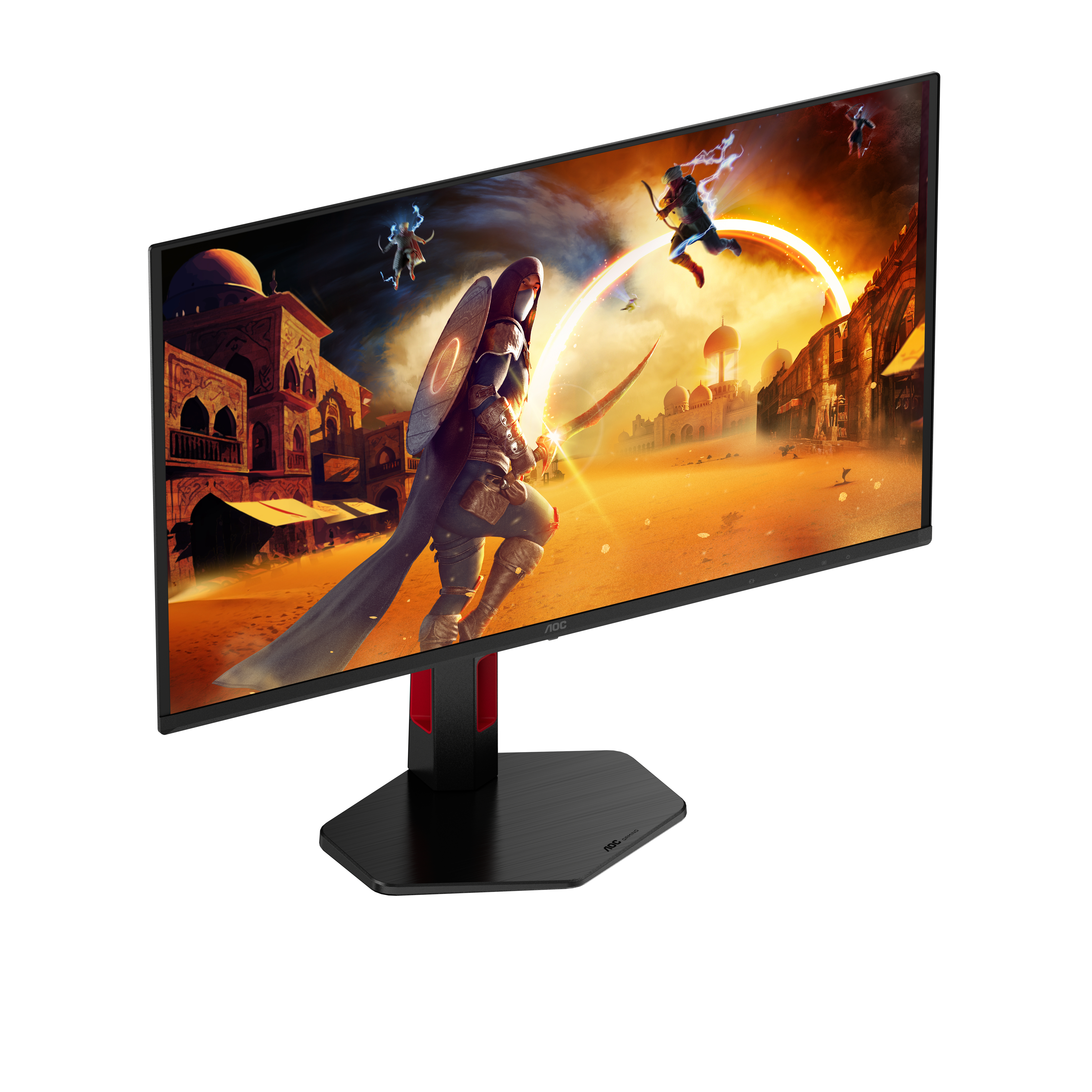 AOC G4 Q27G4SDR computer monitor 67.3 cm (26.5) 2560 x 1440 pixels Quad HD QD-OLED Black, Red