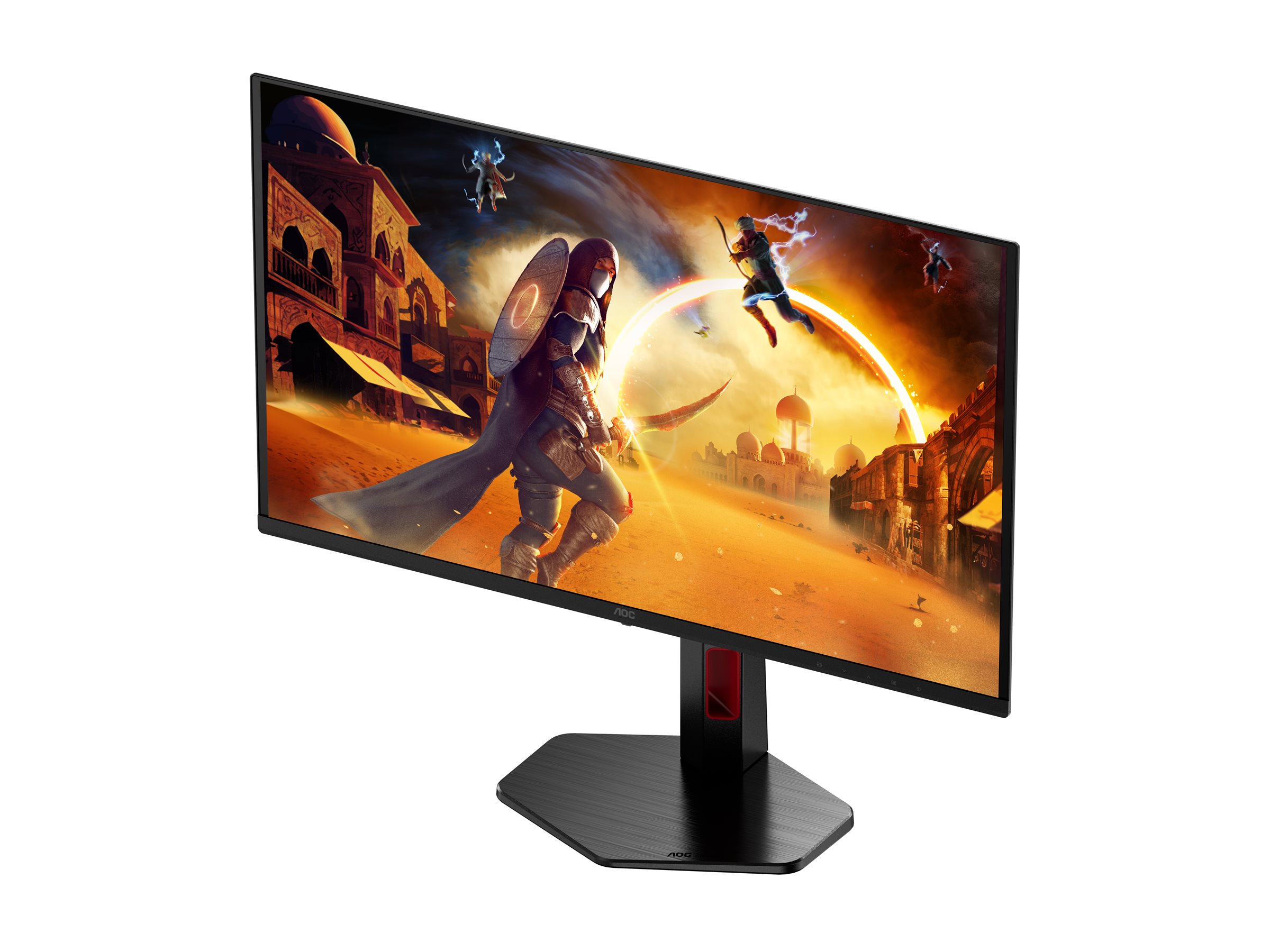 AOC G4 Q27G4SDR computer monitor 67.3 cm (26.5) 2560 x 1440 pixels Quad HD QD-OLED Black, Red