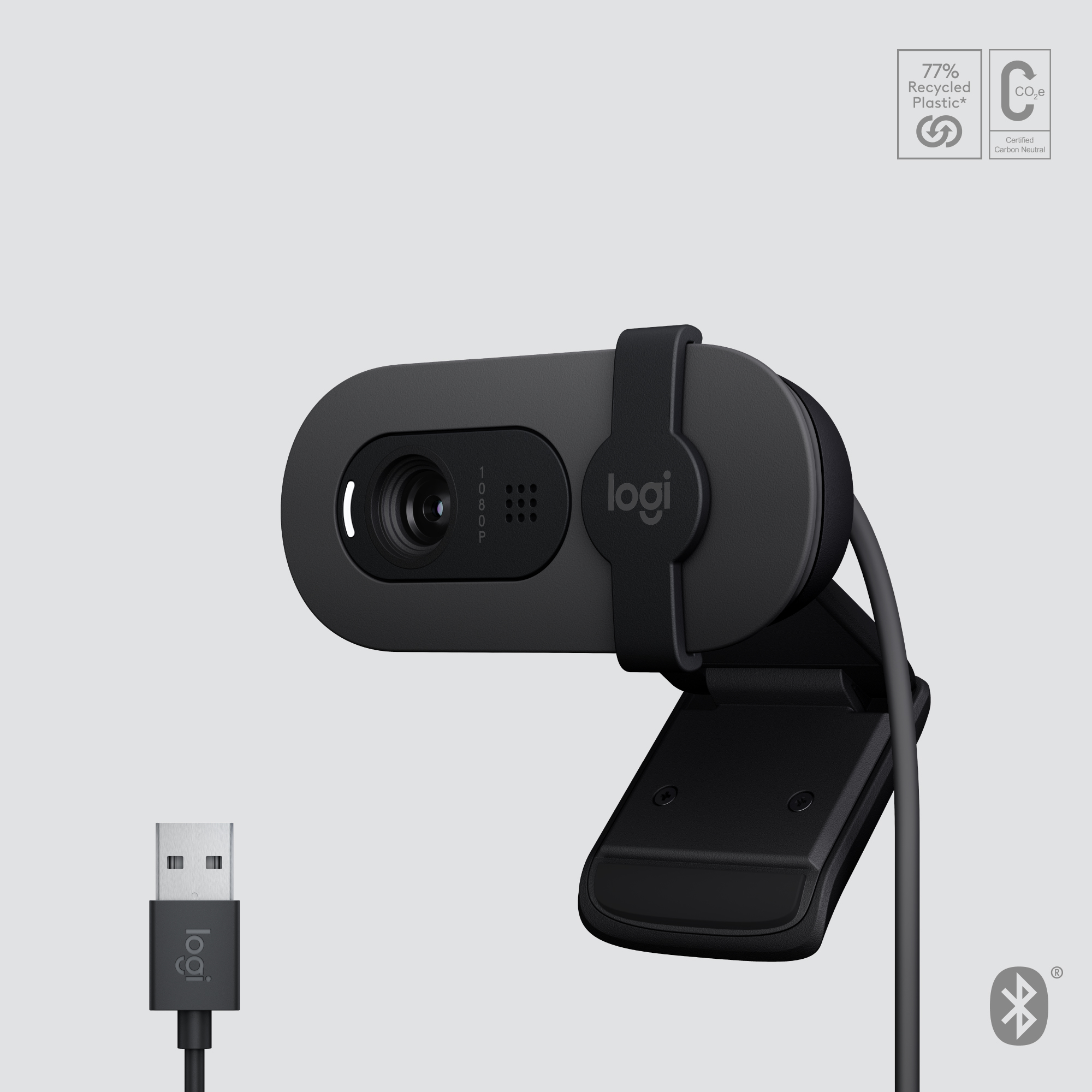 Logitech BRIO 105 - Webcam - Farbe - 2 MP - 1920 x 1080