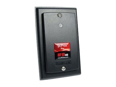RF IDeas WAVE ID Plus Keystroke RA FactoryTalk Black Surface Mount IP67 Reader