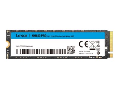 Lexar SSD M.2 500GB Lexar NM610PRO 2280 PCIe3.0 x 4