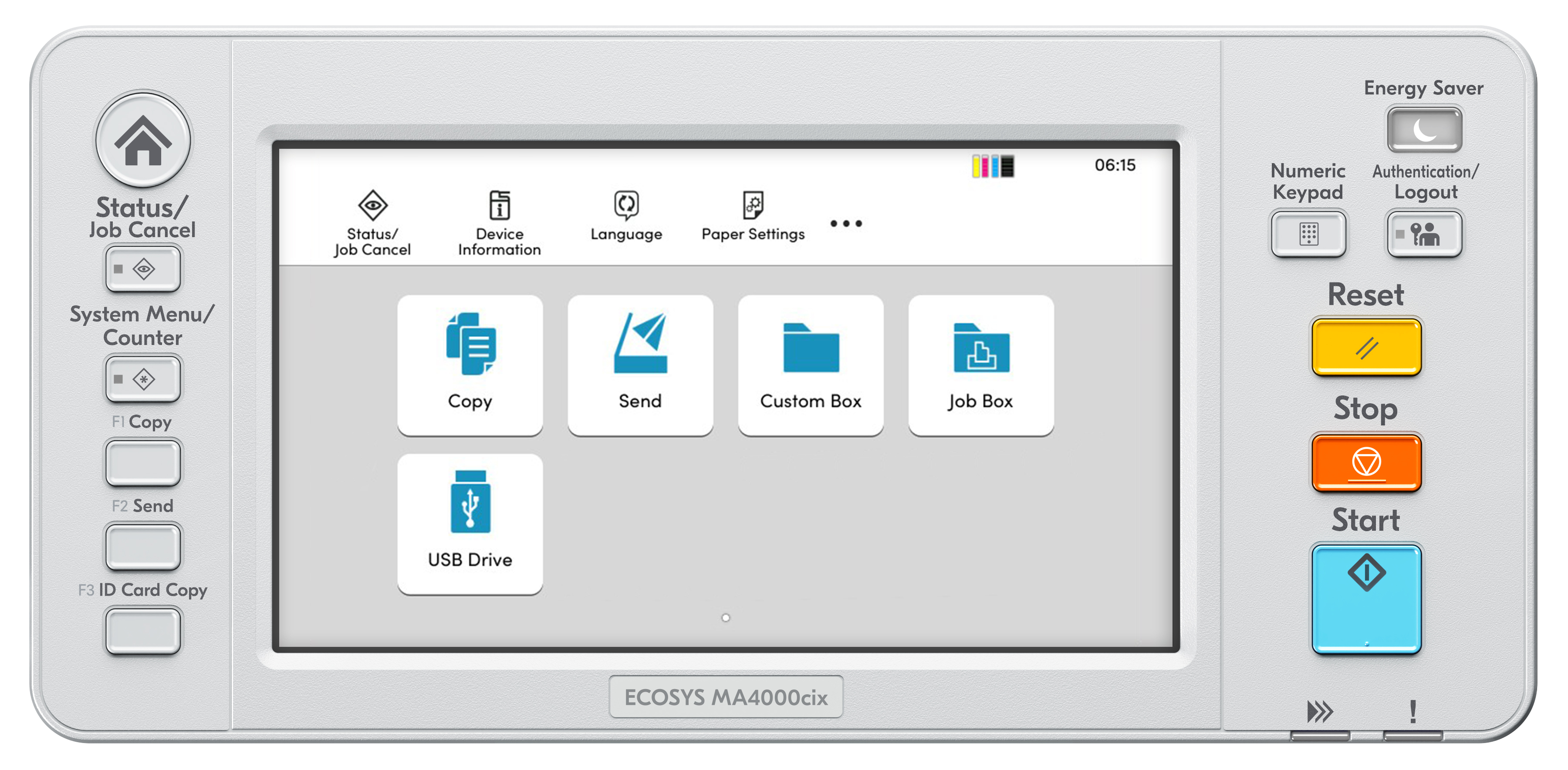 Kyocera ECOSYS MA4000cix 220-240V50/60HZ