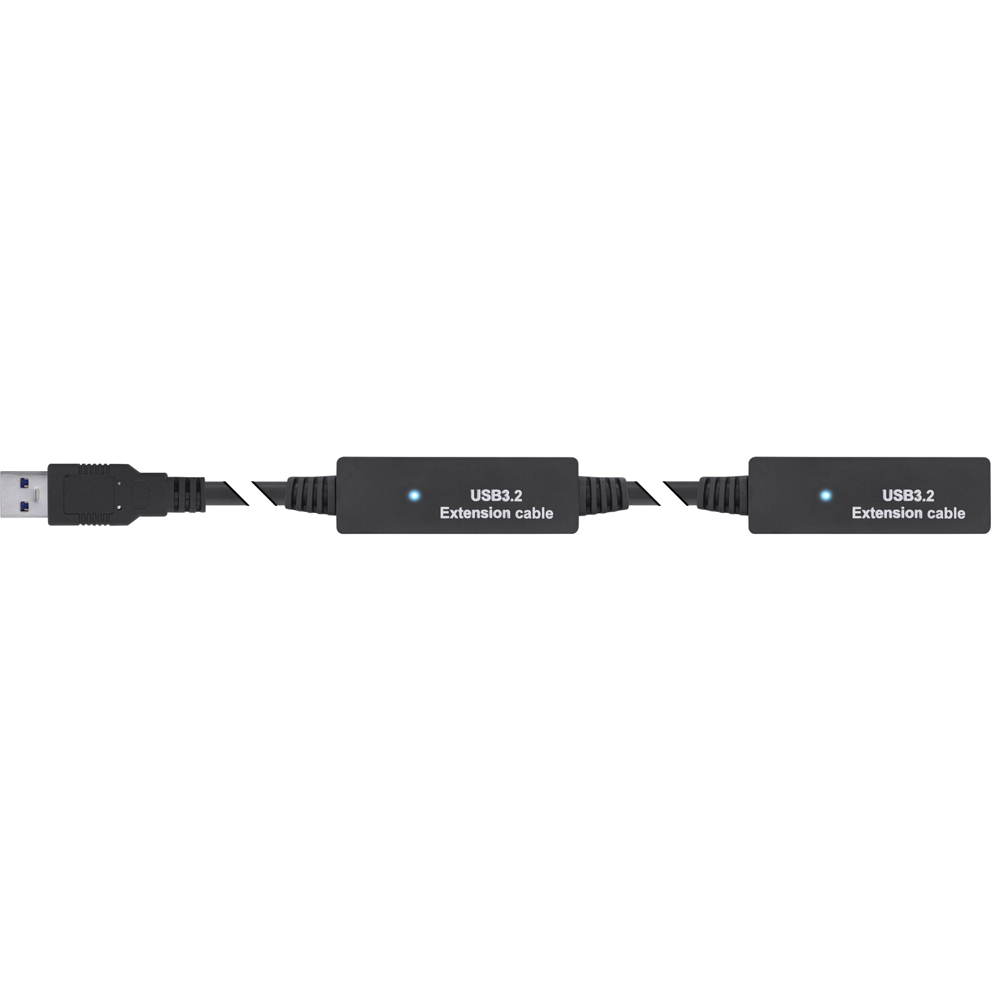 InLine 35656B c�ble USB USB 3.2 Gen 1 (3.1 Gen 1) 15 m USB A USB C Noir