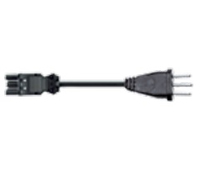 Bachmann GST18 3m Nero Spina di alimentazione di tipo J