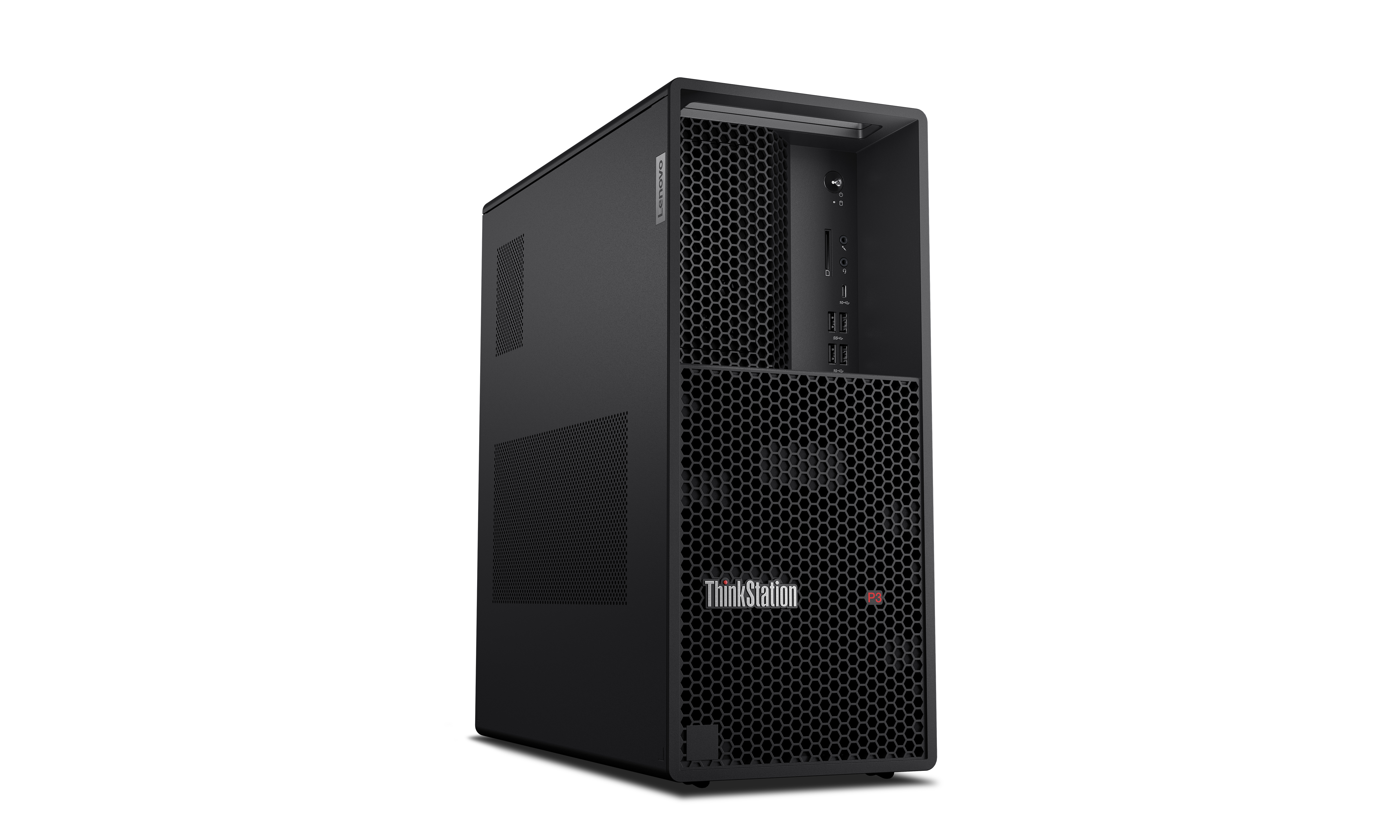 Lenovo ThinkStation P3 Tower Intel� Core i7 i7-14700K 32 GB DDR5-SDRAM 1 TB SSD NVIDIA RTX 2000 Ada Windows 11 Pro Workstation Black