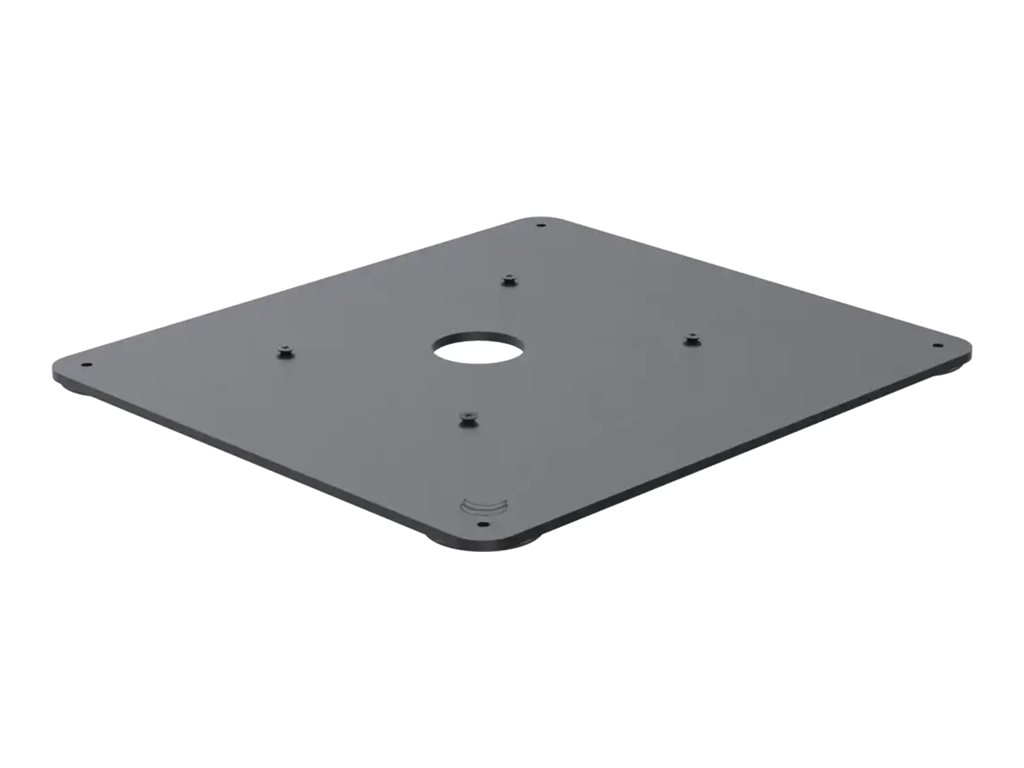 Ergonomic Solutions Base plate for counter mounted Kiosk -Black