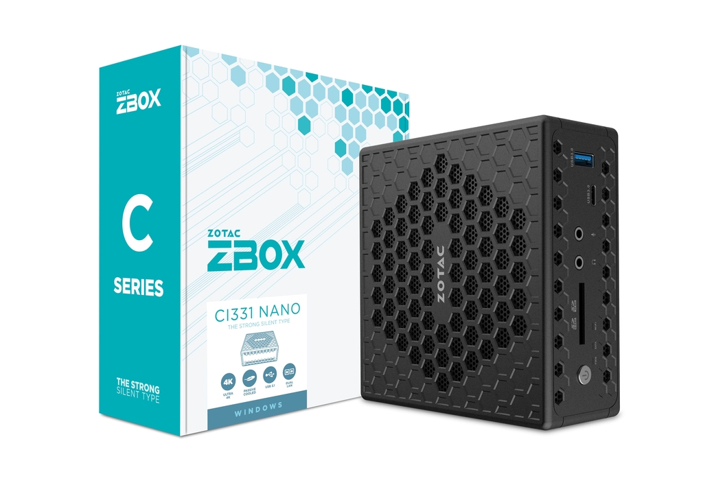 Zotac ZBOX nano -CI331NANO-BE-W5C PCs/estacin de trabajo N5100 mini PC Intel Celeron N 4 GB DDR4-SDRAM 120 GB SSD Windows 11 Pro Negro