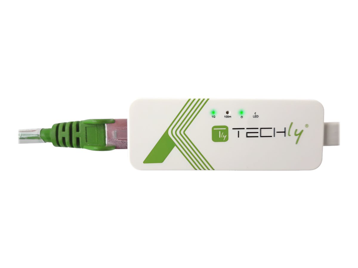 Techly IDATA USB-ETGIGA-3A adaptador y tarjeta de red Ethernet 5000 Mbit/s