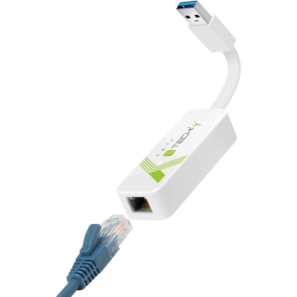 Techly Netzwerkadapter - USB 3.0 - Gigabit Ethernet x 1