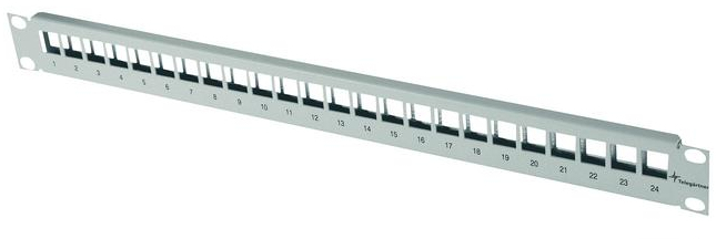 Telegrtner Karl Grtner Telegrtner - Frontabdeckung - Grau, RAL 7035 - 1U - 48.3 cm (19)