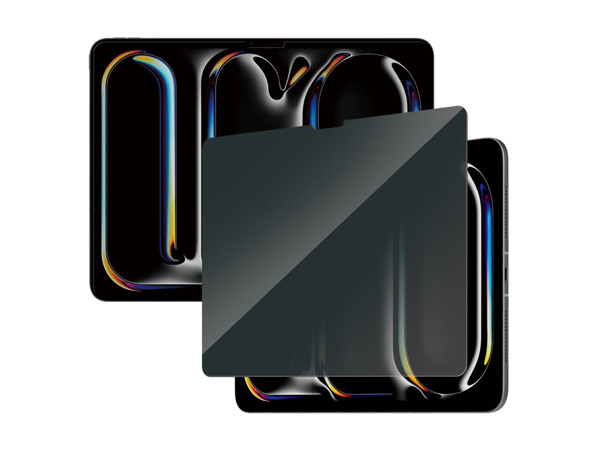 PanzerGlass Bildschirmschutz f�r Tablet - ultrabreite Passform - Glas - mit Sichtschutzfilter - 13 - Rahmenfarbe schwarz - f�r Apple 13-inch iPad Air (M2, M3)