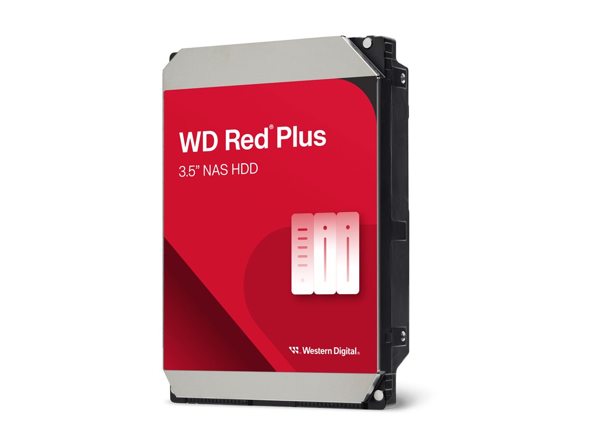 WD Red Plus WD120EFGX - Festplatte - 12 TB - intern - 3.5 (8.9 cm)