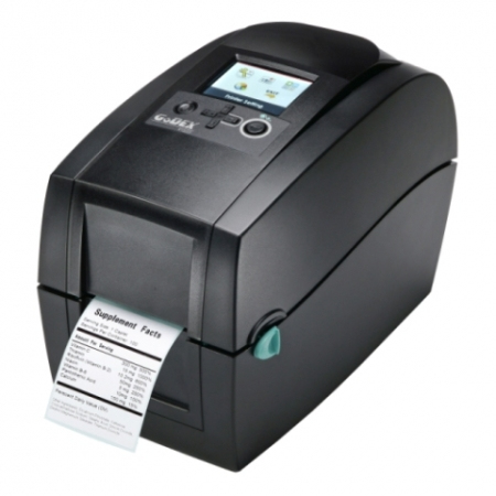 Godex RT230i label printer Direct thermal / Thermal transfer 300 x 300 DPI 127 mm/sec Wired Ethernet LAN