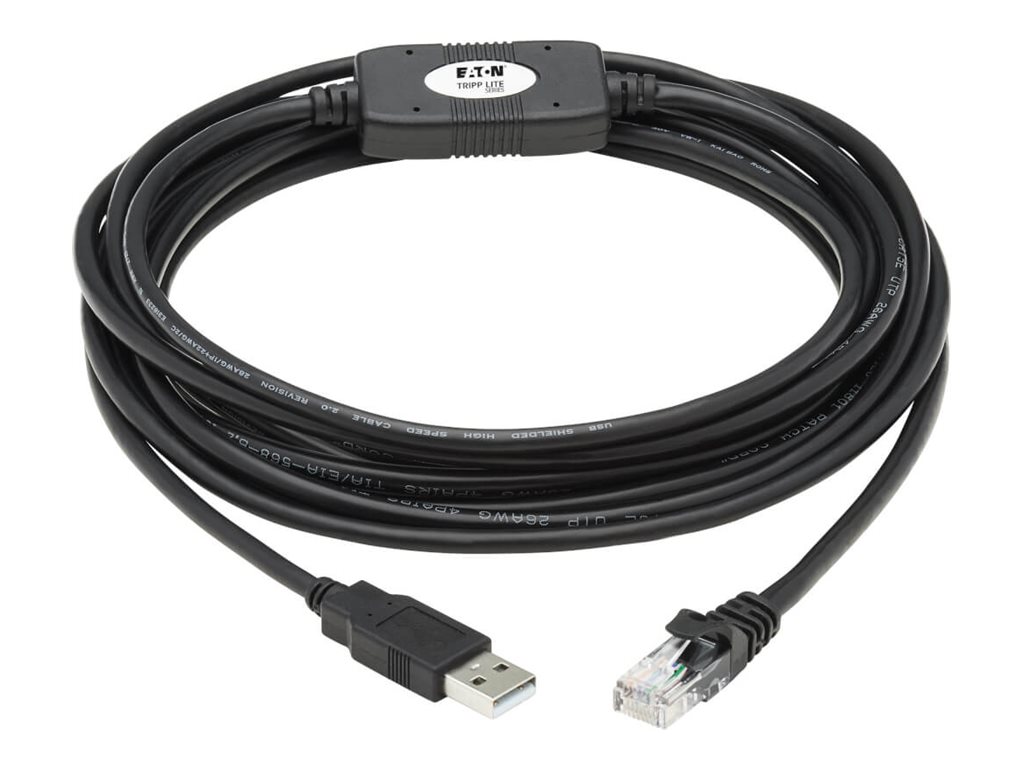 Eaton Tripp Lite Series USB to RJ45 Rollover Console Cable (M/M)