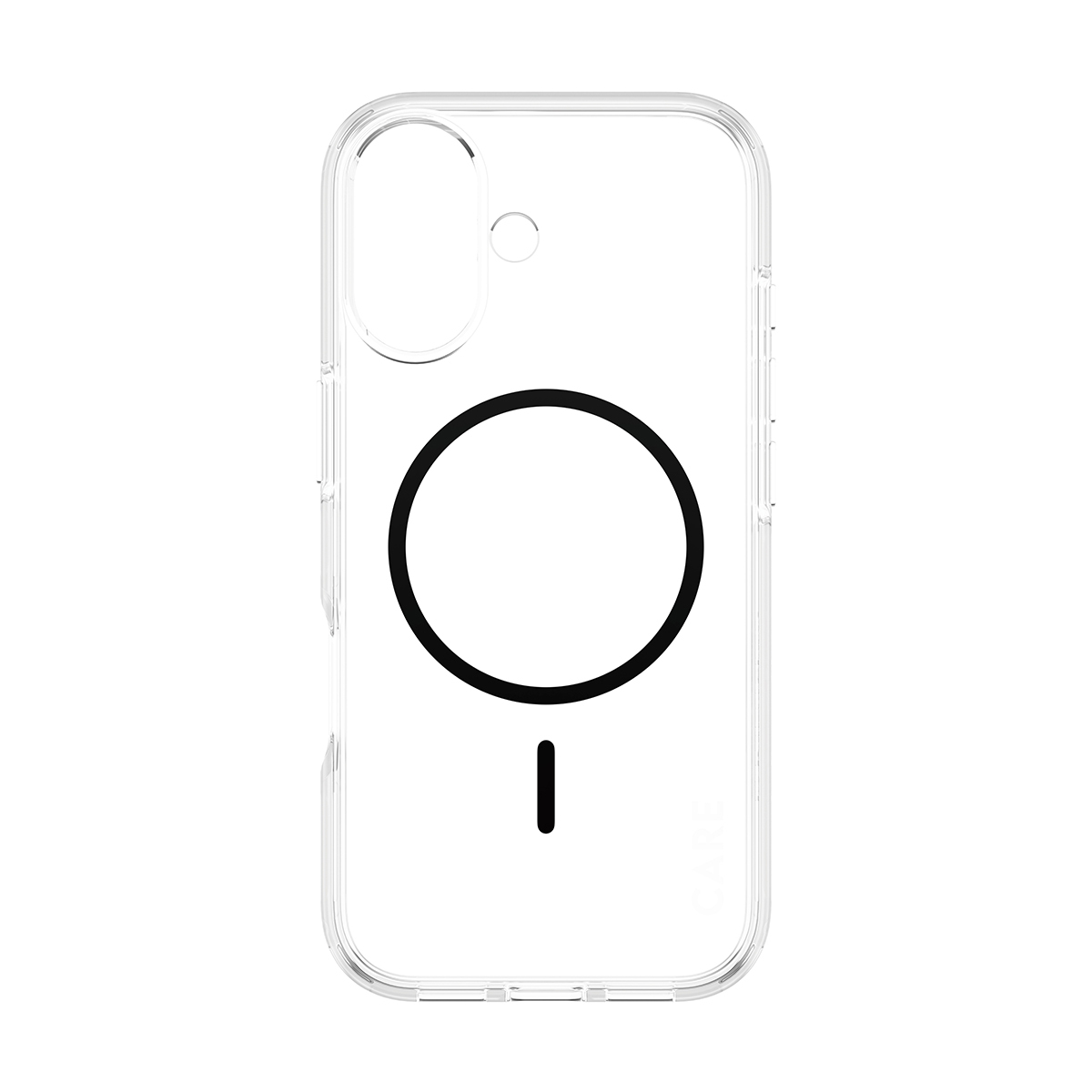 PanzerGlass CARE by � Flagship Case Transparent Urban Explorer w. Black MagSafe iPhone 17 custodia per cellulare Cover Trasparente