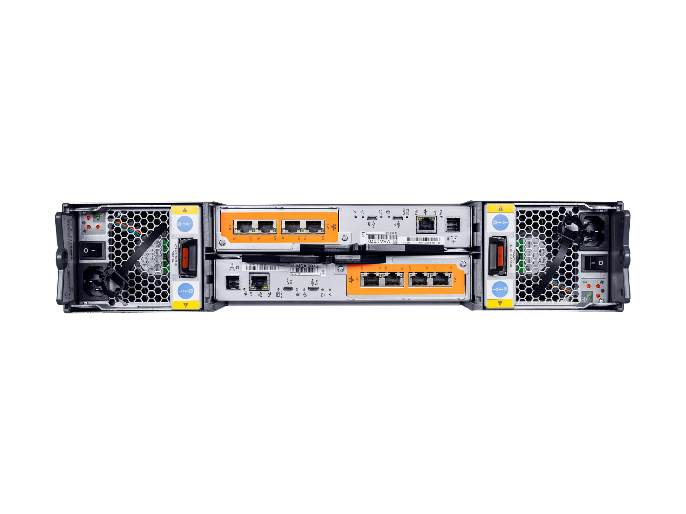 HPE Modular Smart Array 2070 LFF 2x32Gb FC 4-port Controller Storage Array - Festplatten-Array - 0 TB - 12 Sch�chte (SAS-3)