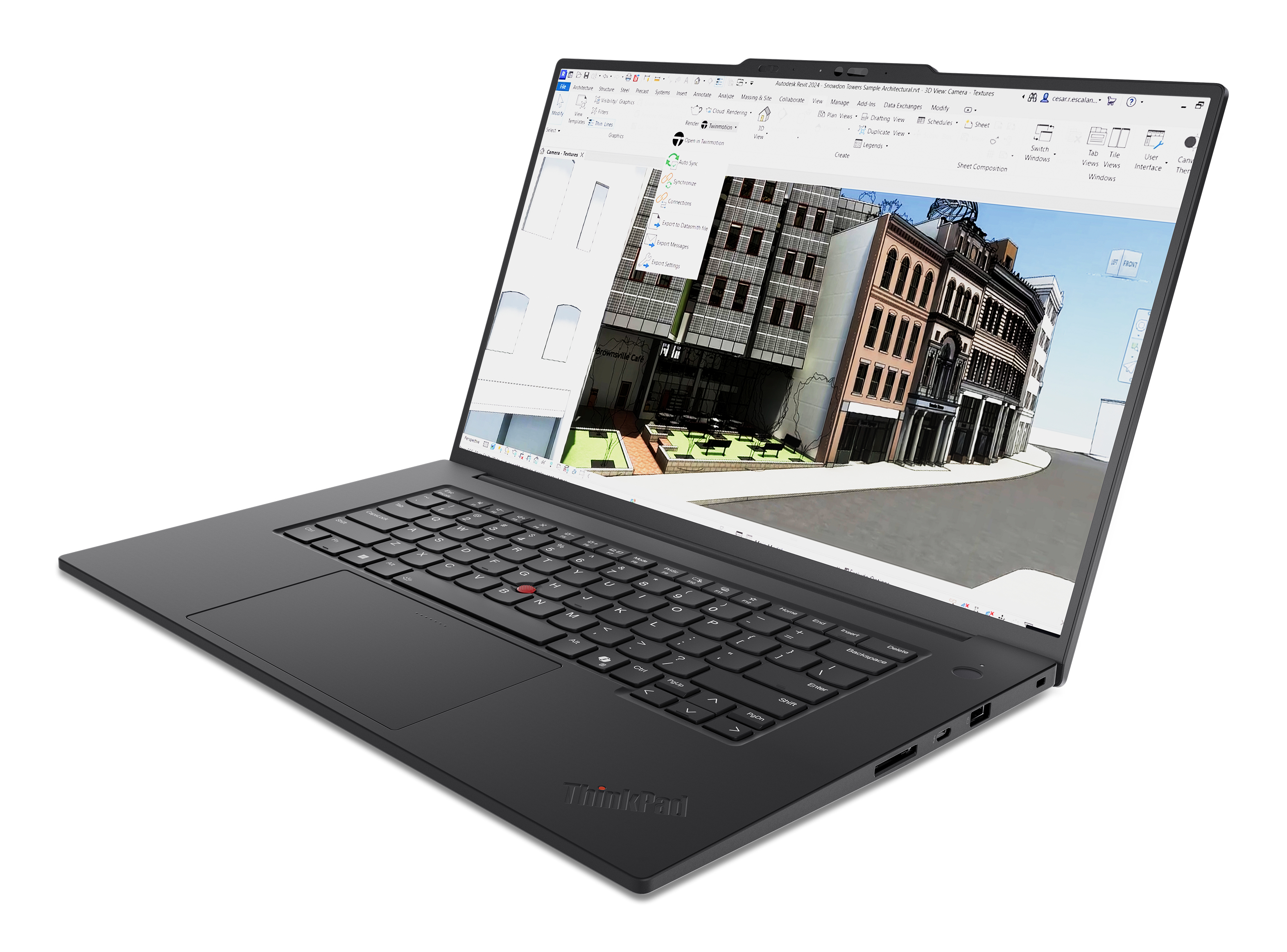 Lenovo ThinkPad T1g Gen 8 Intel Core Ultra 9 285H Port�til 40,6 cm (16) WQUXGA 64 GB LPDDR5x-SDRAM 1 TB SSD NVIDIA GeForce RTX 5070 Wi-Fi 7 (802.11be) Windows 11 Pro Alem�n Negro