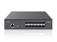 EnGenius Switch Managed Layer2+ 12-Port  12x SFP+  9.5  Half-Rack Aggregation  - Switch - 12-Port