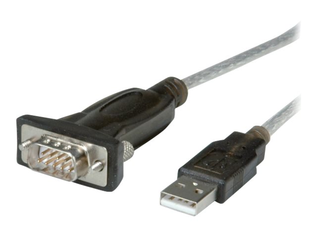 Secomp 12.02.1163 cble Srie Gris 1,8 m USB Type-A DB-9